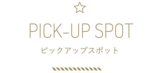 ピックアップスポット